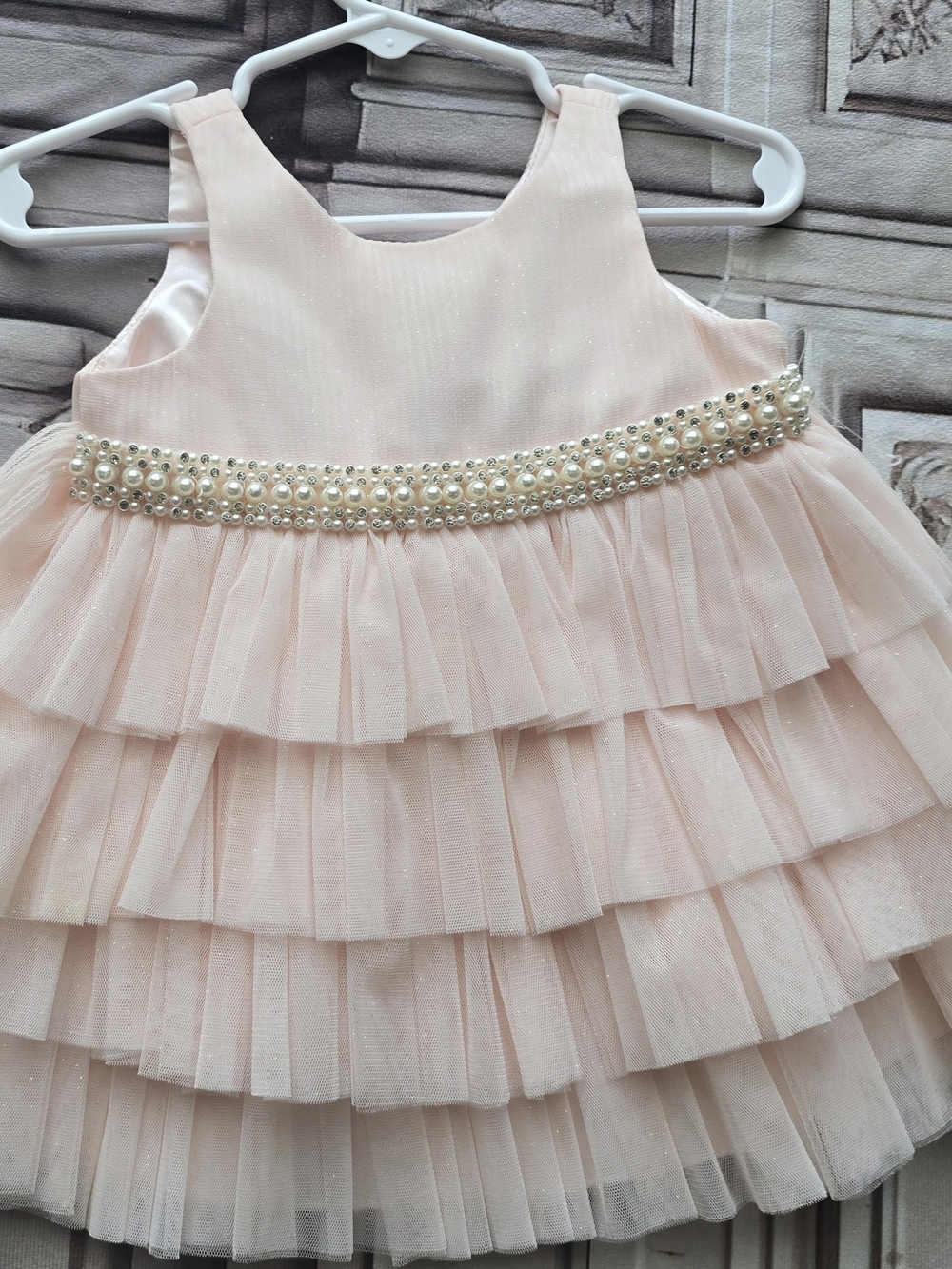 American Princess Pink Satin Dress for Girls